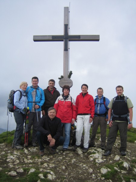 Gipfelfoto vom Latschenkopf